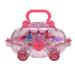 1 Set Make Up Kit Water-soluble Ingredients Easily Wipe Rich Accessories Non-irritating Safe Parent-child Interaction Pumpkin Car Princess Girl Make Up Kit Performance Toys