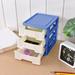 Apmemiss Farmhouse Decor Clearance Cabinet Drawer Storage Plastic Drawer office Desk Desktop Storage Drawer Organizer Drawer Organizer office Desk Plastic Storage Rack with Drawers