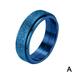 Sand Blasted Anxiety Spinner Rings For men Fidget Woman Steel Couple Hot L7T4