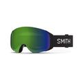 Smith Optics 4D MAG S Goggles - Black + ChromaPop Sun Green Mirror Lens