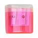 KeShDi Summer Clearance Home Decor Mini Transparent Pencil Sharpener School Supplies Candy Color Pencil Planer A As Picture