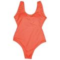 Swimsuit One Piece Swimsuit Women Women S Sexy Top Yoga Fitness Casual Tight Round Neck Sports Gym Women S Vest Swimsuit Sexy One Piece Swimsuit For Women(color:Orange size:M)