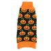 Dog Halloween Sweater Multi Pumpkin Smiley Face Dog Winter Clothes for Pet Halloween Supplies XS