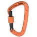 7075 Aviation Aluminum Master Lock Carabiner D Ring Safety Buckle Security Equipment Gear for Outdoor Climbing Campingorange