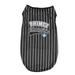 Pet Vertical Stripes Vest Vertical Stripes Classic Loose Prevent Sunburn Avoid Hair Loss Pet Clothes for Pets and Dogs Black L