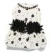 Dog Dress Soft Breathable Lightweight Fashionable Puppy Cat Dress for Wedding Party Photography Black XL