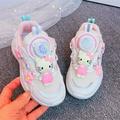 Sanrio Hello Kitty Tennis Shoes Kawaii Anime Figuret Girls Running Shoes Autumn Winter Cartoon Doll Cute Casual Shoes for Kids