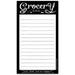 Magnetic Notepad For Grocery List - Chalkboard - Funny Shopping List 7 X 4.25 Inch 50 - Notepad Memo Pad For Recipes Reminders For Fridge Kitchen Home Office