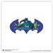 Gallery Pops DC Comics Batman 85th Anniversary - Forever Batman Batarang Graphic Wall Art Unframed Version 12 x 12