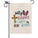 Easter Gard Flag Silly Rabbit Easter is for Jesus Vertical Double Sided Holiday Yard Outdoor r 12x18h