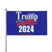 Trump 2024 Flag 3x5 Foot America Great Flag President Flags Polyester With Metal Eyelets 3 X 5 Ft