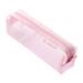 Dopebox Large Grid Mesh Pencil Case Big Capacity Clear Pencil Pouch Pen Bag with Zipper Closure Aesthetic Pencil Case Pouch Cute Storage Pencil Bag For Student School Supplies Stationery (Pink)