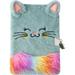 Mi Note Notebook Pads Notebooks Cat Plush Diary Kids With Lock And Key Notepads for Animal Fluffy Student Child