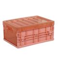 Ttybhh Home Textile Storage Clearance Storage Bin Promotion! Plastic Folding Storage Container Basket Crate Box Stack Foldable Organizer Box E