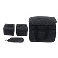 Pet Travel Bag Dog Travel Bag Set with Multifunction Pockets for Travel Hiking Outdoor Activities