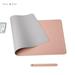 Spring Savings Clearance Items Home Deals! Zeceouar Pure Color Leather Mouse Pad Large Waterproof Desk Pad Home Offi Laptop Leather Mouse Pad Writi Pad Double-sided