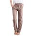 Linen Pants for Women Casual High Waisted Wide Leg Pants for Women Baseball Pants Youth Summer Outfits for Women Dressy Casual Pants Women Travel Pants