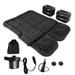 Car Air Mattress Vehicle Inflatable Thickened Travel Bed Sleeping Pad Camping Accessory Black