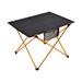 Spring Savings SHENGXINY Portable Picnic Folding Table Ultralight Aluminum Portable Outdoor Folding Table Suitable For Picnics Camping Barbecue Orange