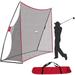 Golf Net 10x7ft Portable Golf Practice Net w/Carry Bag for Indoor Outdoor Backyard Driving Hitting Chipping Training