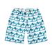 Boys Swim Trunks Kids Beach Liner Compression Anti Chafe Swimming Shorts Baby Boy Swimsuit White 7 Years-8 Years