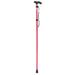 Aluminium Alloy Telescopic Lightweight Walking Cane Trekking Mountaineering Stick (Red)