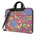 ZICANCN Laptop Case 13 inch Spring Elegant Floral Work Shoulder Messenger Business Bag for Women and Men
