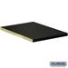 Salsbury Industries 16.75 x 0.75 x 22.75 in. Compartment Shelf for 18 in. Wide - 24 in. Deep Designer Wood Locker - Full Depth Black