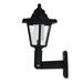 Sueyeuwdi Neon Sign Outdoor Lights Power Way Garden Light Lamp Outdoor Led Path Wall Solar Fence Mount Led Light Home Decor Room Decor Black 14*14*11cm