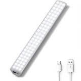 88 LED Closet Light Upgraded LED Cabinet Light Motion Sensor Under Cabinet Light USB Rechargeable Wireless Under Cabinet Night Light Dimmable for Cabinet Closet Kitchen