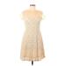 Chance or Fate Casual Dress: Ivory Dresses - Women's Size Large