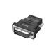 Hama 00200338 cable gender changer DVI-D HDMI Black