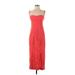 J.Crew Collection Casual Dress - Midi Sweetheart Sleeveless: Orange Dresses - New - Women's Size 0