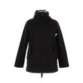 Barbour Snow Jacket: Black Solid Activewear - Women's Size 8