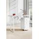 Pro Manicure Table Wheeled Beauty Salon Nail Station