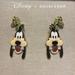 Disney Jewelry | Disney Goofy Crystal And Enamel Earrings - New In Box | Color: Gold | Size: Os