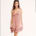 Free People Intimates & Sleepwear | Free People Intimate Nwt Adella Slip Crochet Babydoll Mini Dress Mauve Pink S/P | Color: Pink | Size: S