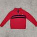 Polo By Ralph Lauren Shirts & Tops | Boy's Polo Ralph Lauren Sweater High Crew Neck Size 6 Solid Red With Stripes | Color: Red | Size: 6b