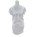 Athleta Dresses | Athleta Womens Topanga Ruched Tshirt Dress Size Extra Small White | Color: White | Size: Xs