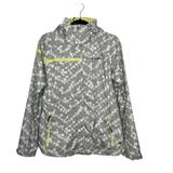 Columbia Jackets & Coats | Columbia Bubble Patterned Interchange Omni-Shield Full Double Zip Jacket Sz M | Color: Gray/White | Size: M