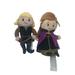 Disney Toys | Disney Frozen 2 Kristoff & Anna Plush Stuffed Dolls 6" Tall (Lot Of 2) | Color: Brown | Size: 6