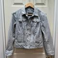 Levi's Jackets & Coats | Levi Lined Jean Jacket | Color: Gray/Silver | Size: S