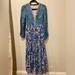 Free People Dresses | Boho Chic Free People Dress | Color: Blue/Green | Size: Xs