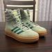 Adidas Shoes | Adidas Gazelle Boots Shoes Sneakers New Green Id6982 Women’s Size 7.5 | Color: Green | Size: 7.5