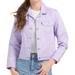 Levi's Jackets & Coats | Levi's Nwt Sz L Purple Rose Long Sleeve Denim Trucker Jacket | Color: Pink/Purple | Size: L