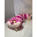 Disney Toys | Disney Store Pink Cheshire Cat Plush Alice In Wonderland 20” Authentic Happy | Color: Pink | Size: Osg