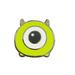 Disney Jewelry | Mike Wazowski Disney Trading Pin Pixar Monsters Inc Tsum Tsum Lapel Pin Brooch | Color: Green/Silver | Size: Os