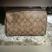 Coach Bags | Authentic Coach Clutch/Makeup Pouch | Color: Brown/Tan | Size: Os