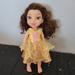 Disney Toys | My First Disney Princess Belle Beauty And The Beast Baby Doll Yellow Dress 14" | Color: Brown/Gold | Size: Osg