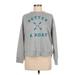 Boat House Apparel Sweatshirt: Gray Graphic Tops - Women's Size Medium